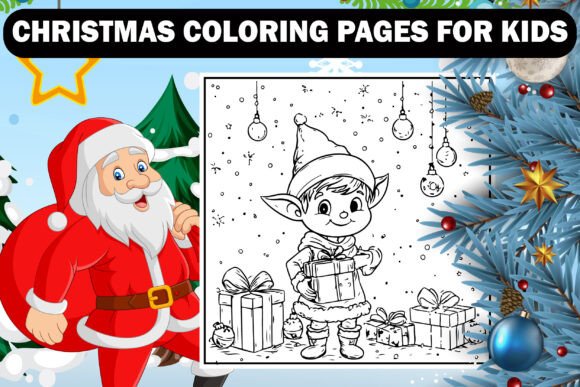 BOLD EASY CHRISTMAS COLORING PAGES VOL-6: A Strategic Creative Asset for Modern High-Content Publishers