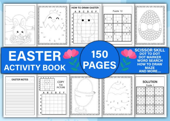Easter Activity Book for Kids Vol-3: A Practical Resource for Educators, Parents, and Self-Publishers