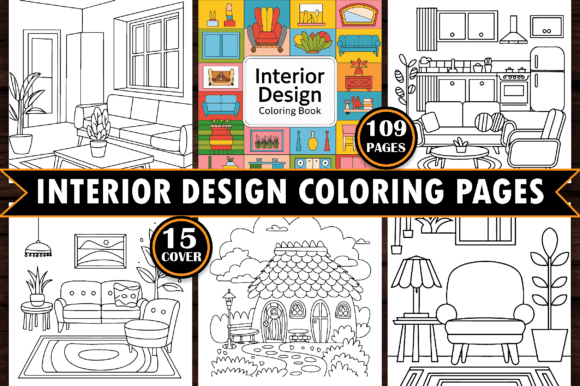 Home Interior Design Coloring Pages: A Practical Guide for Creative Relaxation and Design Exploration