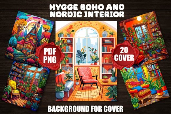 Hygge Boho and Nordic Backgrounds